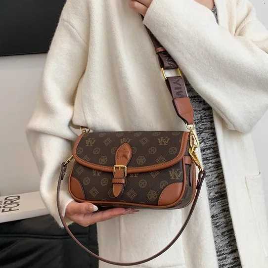 Luxury Shoulder Bag For Women New Pattern Print Crossbody Bag Trendy Versatile Daily Use High Quality Designer CollectionW251107