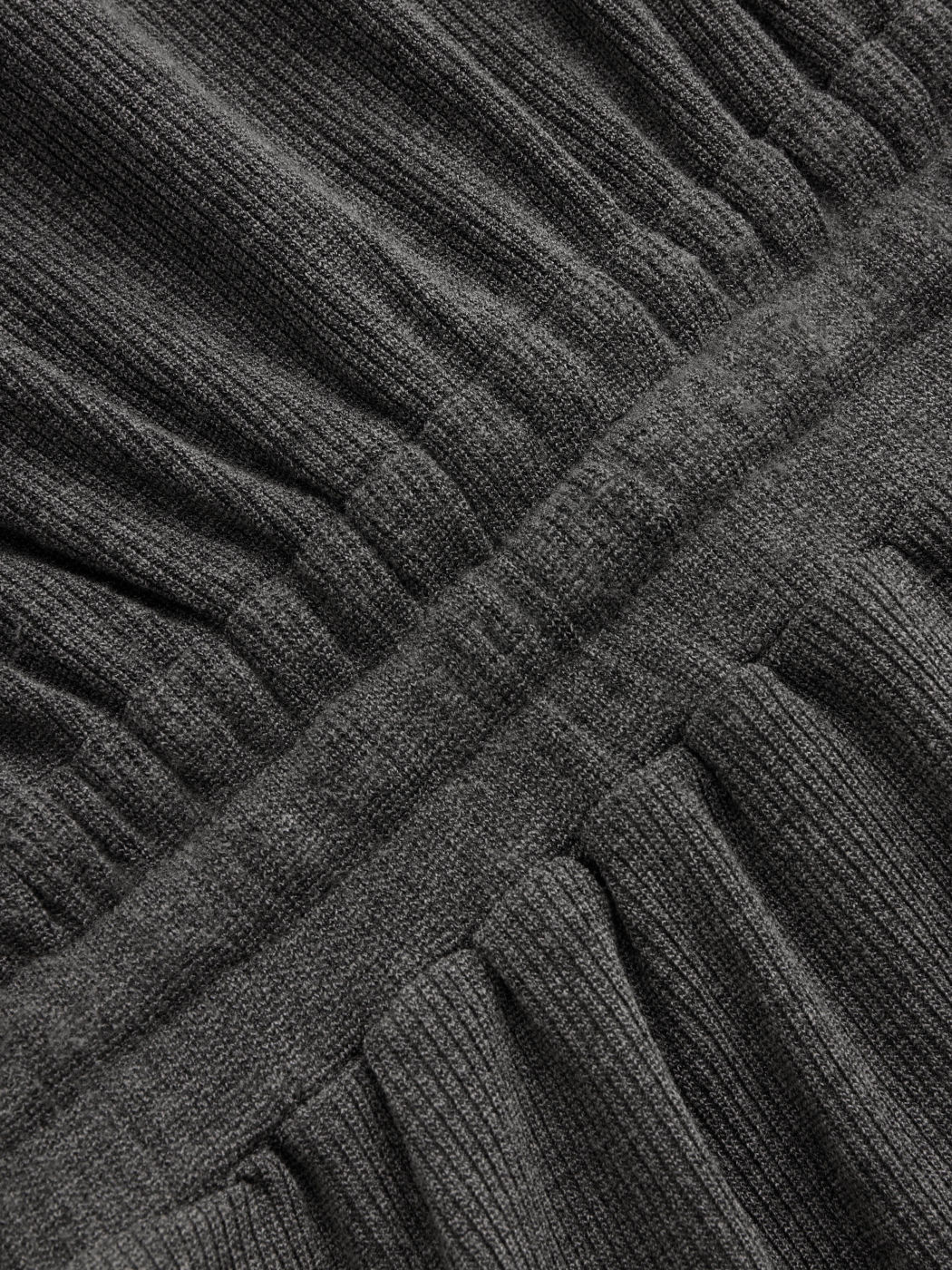 Women's Asymmetrical Off-shoulder Knit Mini Dress with Drawstring Elastic Waist For Daily Casual