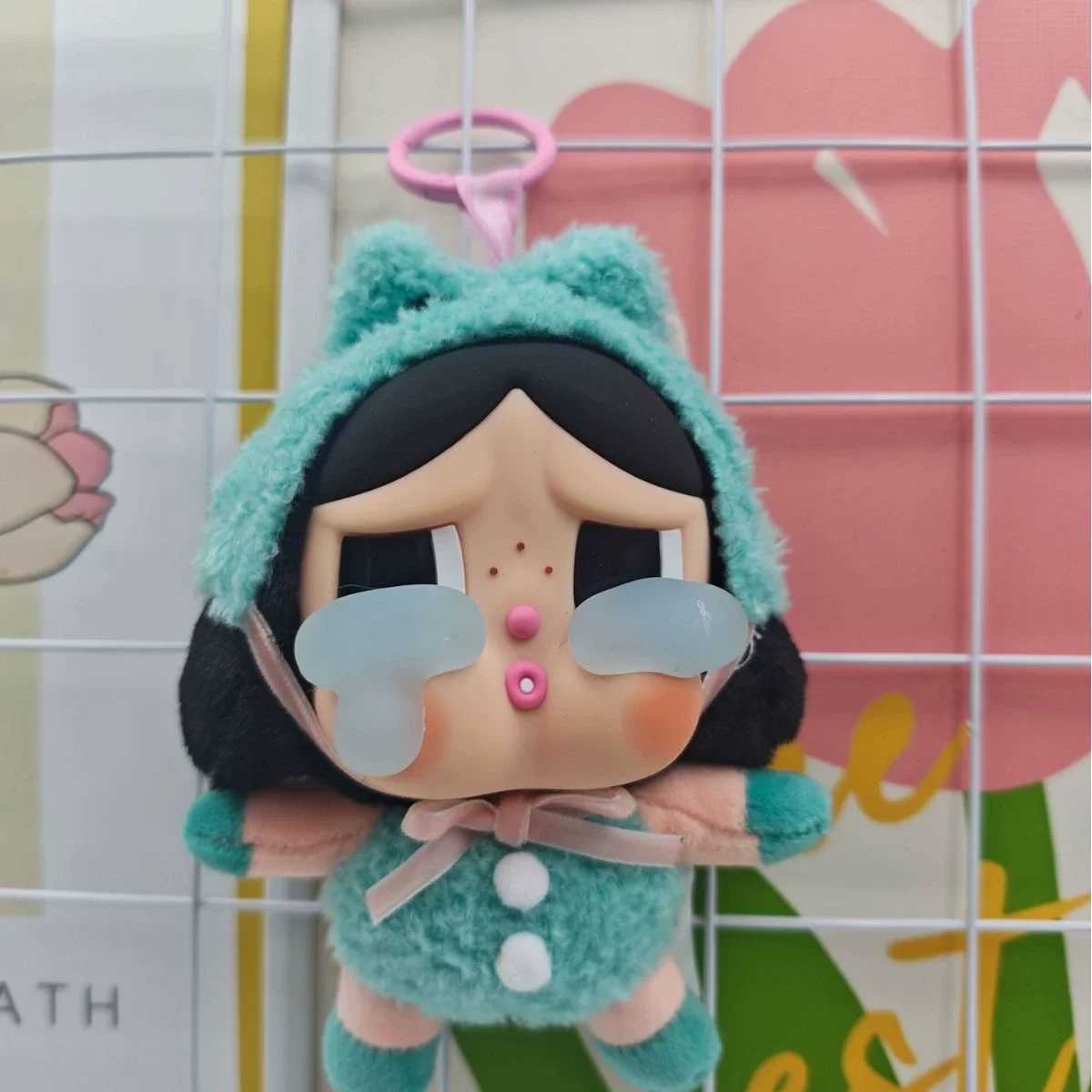 Inventory Crybaby Cry Again Series Digital Blind Box Vinyl Base Doll Toy Animal Pendant Doll Bag Keychain Customized GiftT250407