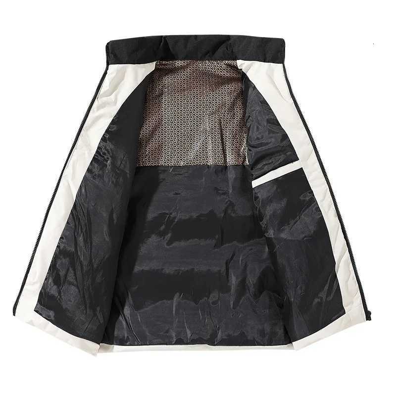 Autumn Winter New Patchwork Parkas Unisex Warm Thermal Thick Padded Coat Men Casual Parka Coats Korean Fashion Bread Jacket TopsT251107