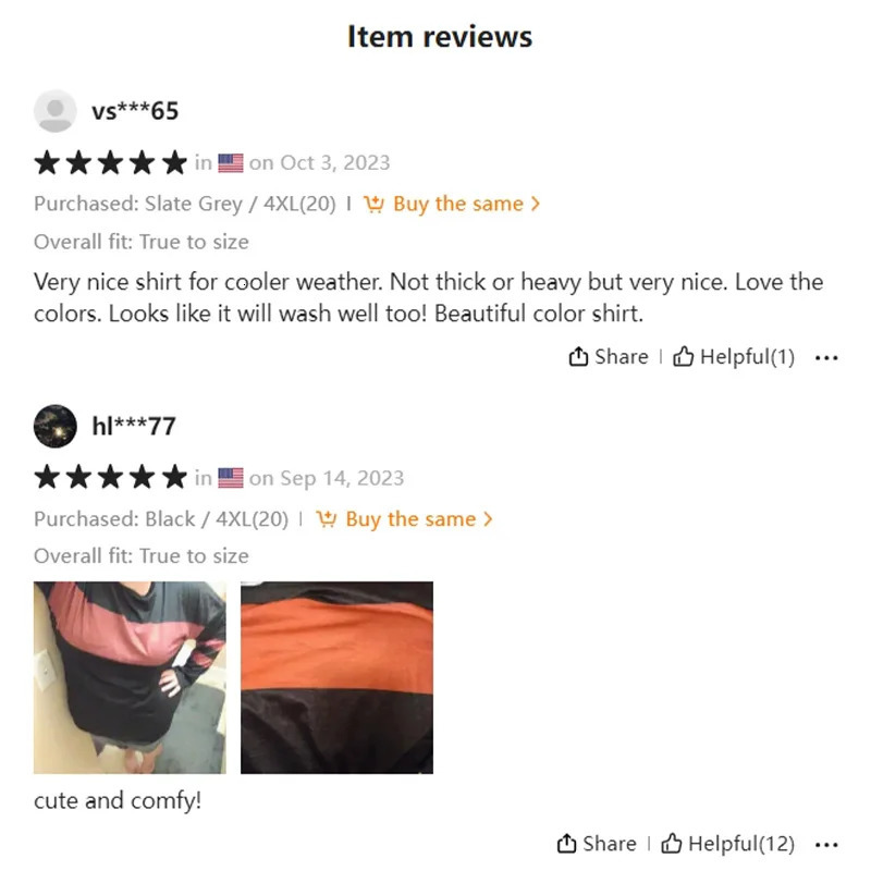 Womens plus size color striped printed tuned Tshirt long sleeved lightweight elastic casual and comfortable 250407