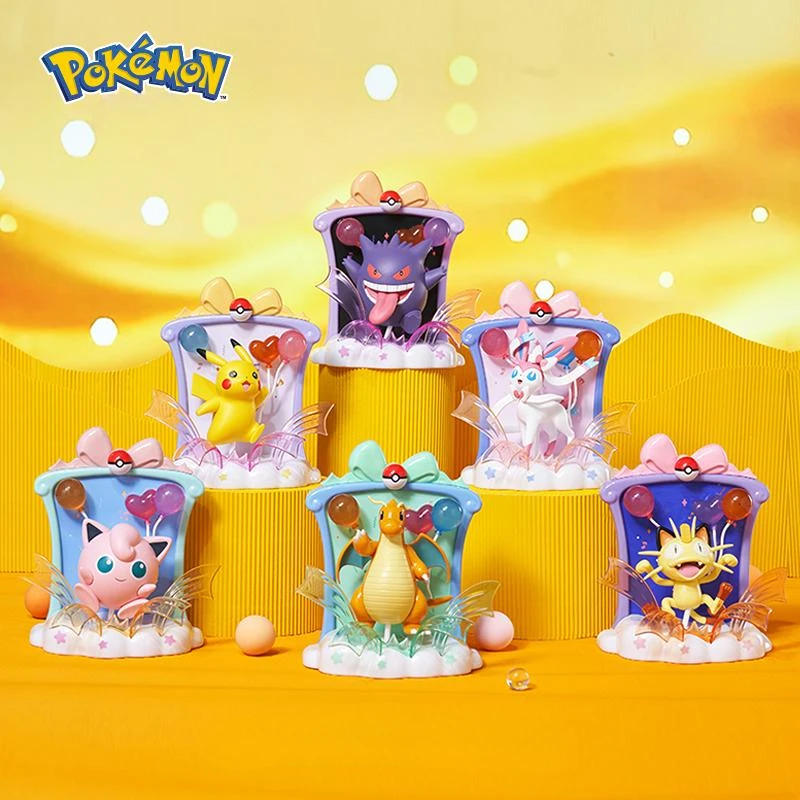 Pokemon 3D Puzzle Photo Frame Assembly Kit Bulk Wholesale - Pikachu Gengar Sylveon Collectible Party Decor DIY Craft Superhero Kids Gift