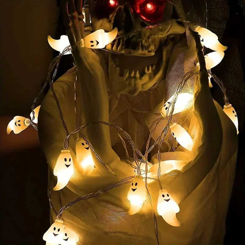 1pc Halloween String Lights Battery Powered Halloween Indoor Outdoor Lighting For Home Bedroom Birthday Party Theme Party W251107