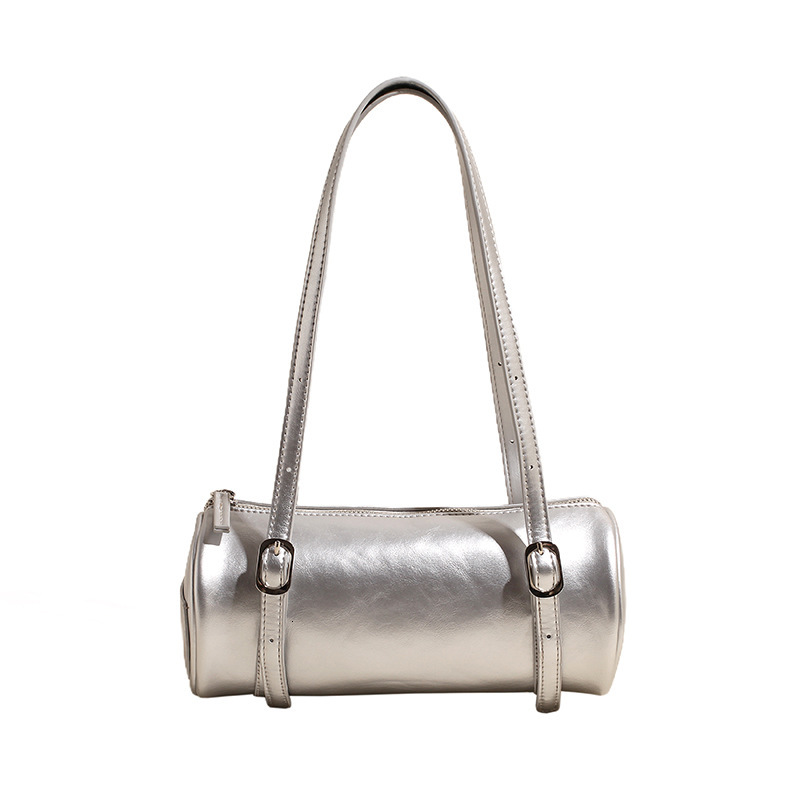 2025S Designer Women S Bag New Shoulder Fashion Trend Versatile Women S Winter Simple Underarm Niche Casual Texture Baguette Bag