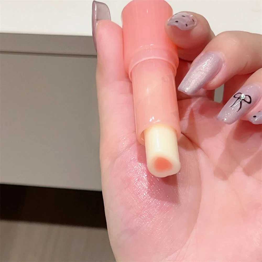 Moisturizing jelly sand lipstick makeup peach lipstick crystal temperature change lipstick transparent lipstick care W250407