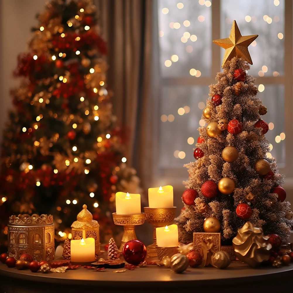 Flameless Flickering LED Tea Lights with Remote Control 200Hour Electronic Candles for Votive Wedding Christmas Halloween Decor W251107