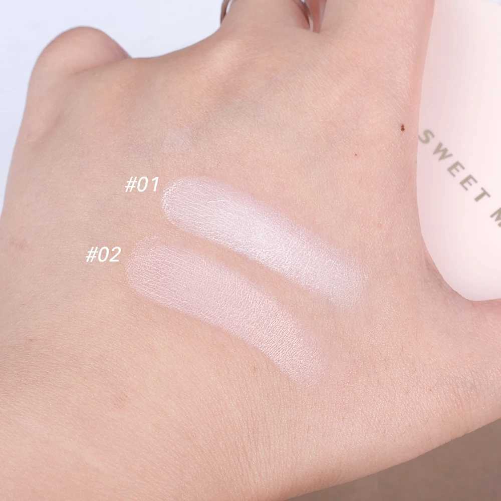 Natural Facial Pressing Powder Makeup Oil Control Durable Waterproof Compact Matte Gloss Powder High Gloss Powder CreamXJ250407