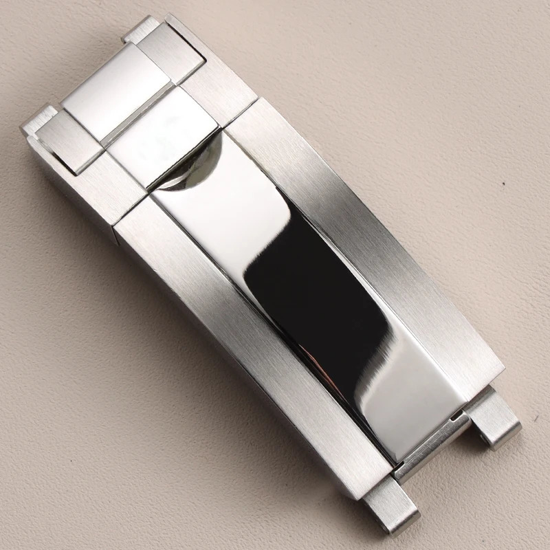 high quality 99mm silver gold gildelock solid stainless steel watch buckle for Rolex GMT Submariner Daytona deployment clasp 251107