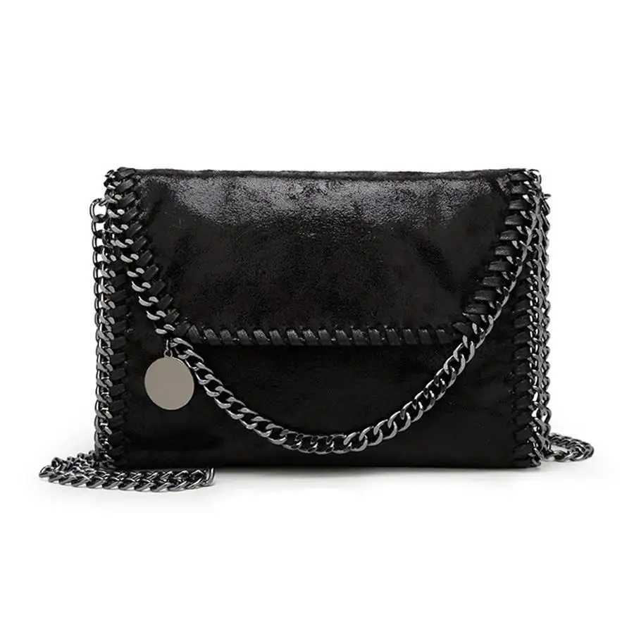Womens Bag Handbags New Casual Chain One-Shoulder Messenger Bag Trendy Bags Purses Main Clutch a Flap Sac Lady Body SmallC250407