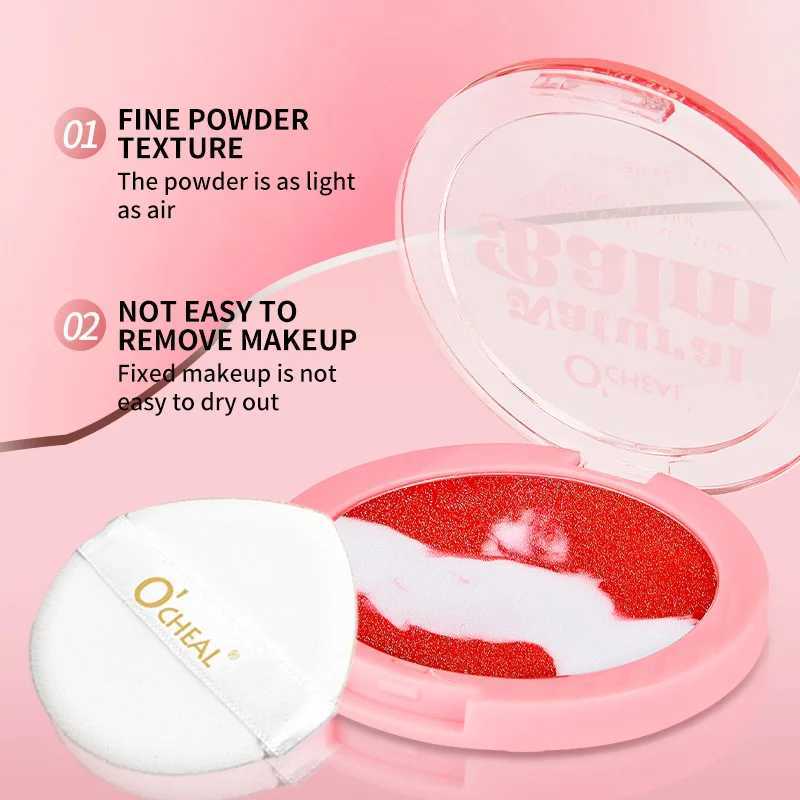 Rubber eraser facial long-lasting oil contour control powder skin friendly natural cosmeticsXJ250407