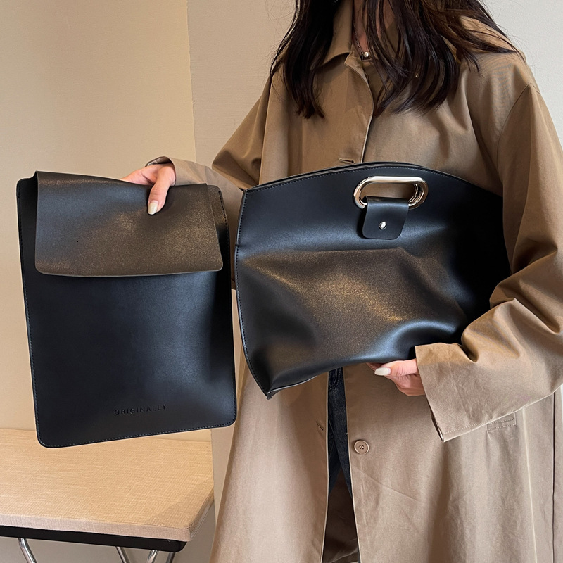 2025S Designer Women S Bag Large Capacity Bag Women S Spring Versatile New Handbag Simple And Casual Commuting Handbag For Class