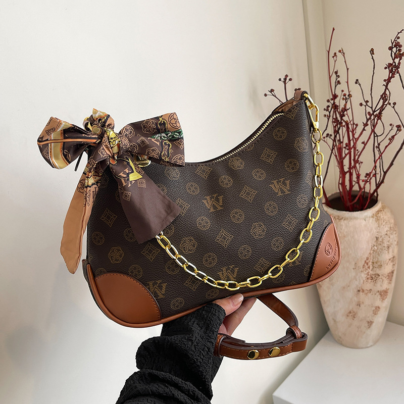 Designer Bag Luxury Bag High-Quality Free Shipping Crossbody Women's New Print Baguette All-In-One Large Capacity Shoulder Bag Single Shoulder Un