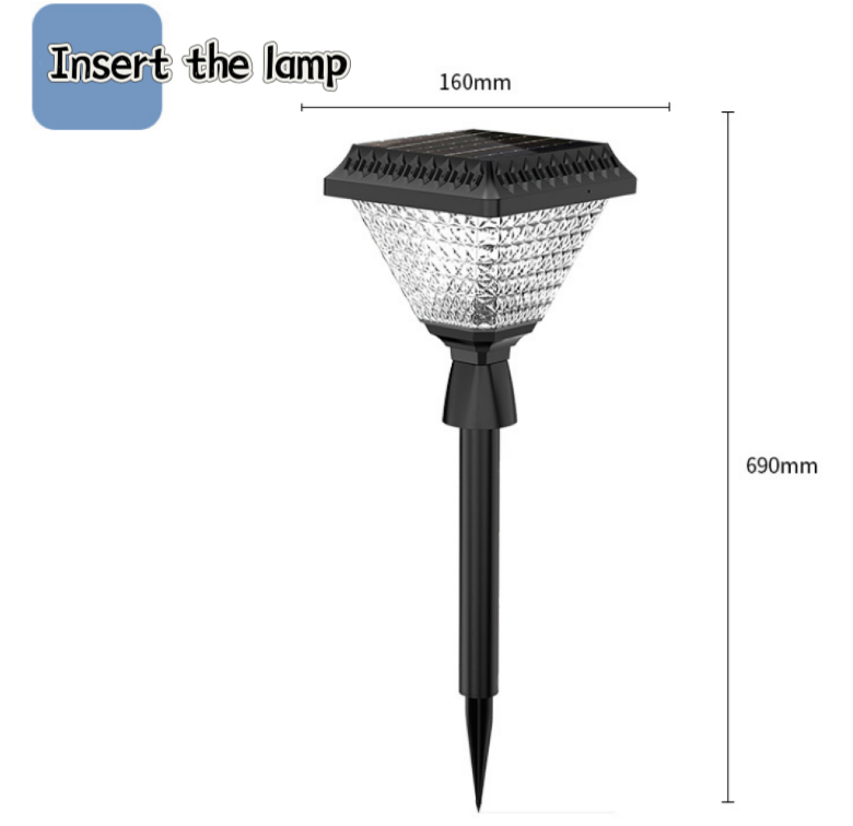 Eco-Friendly Solar Courtyard Lights Easy Installation, Long Lasting Performance #10-50