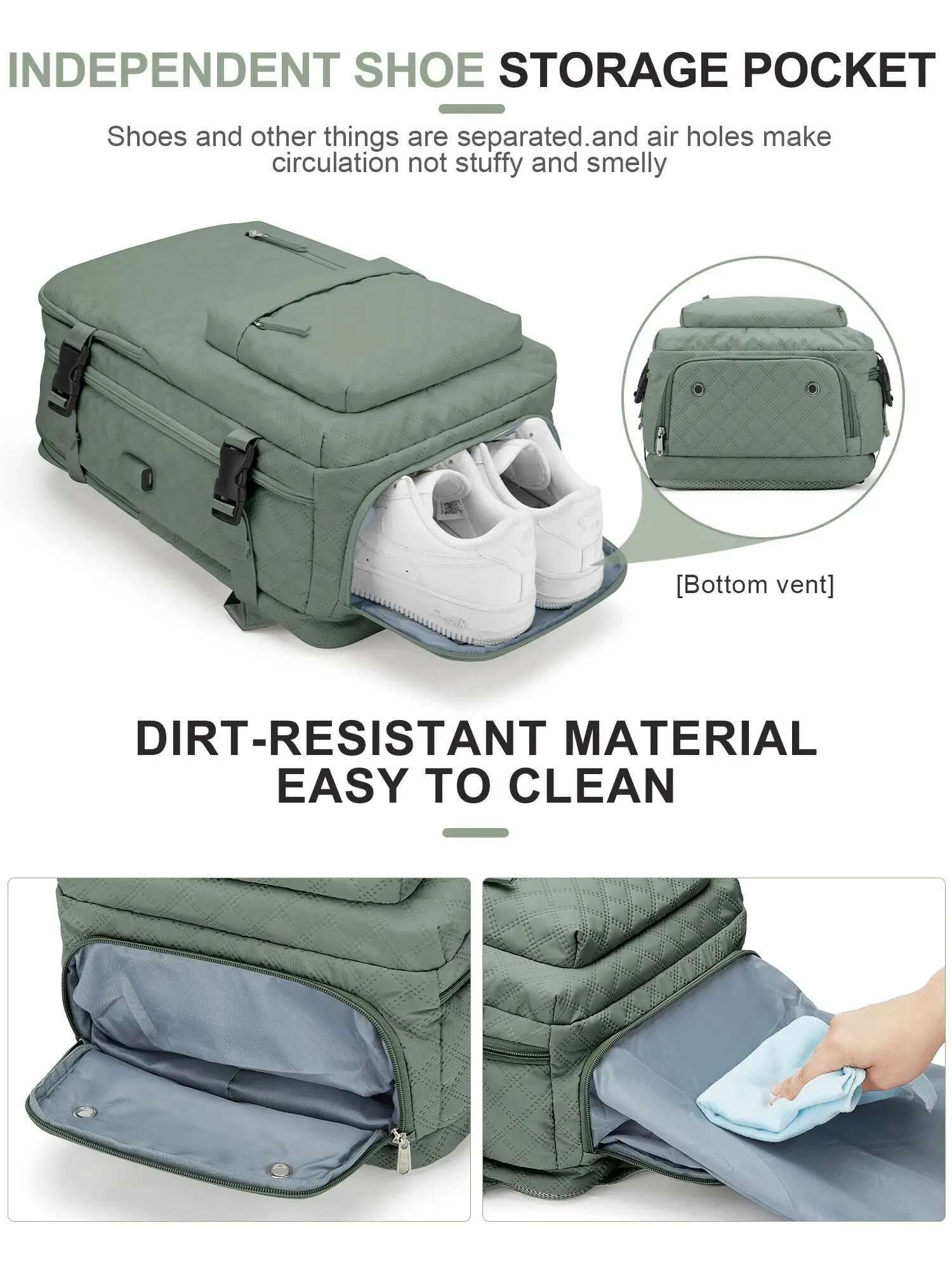 Laptop For Women Men, Travel Casual Work Bag 15.6 Inch College Backpack Carry On Wizzair 40X30x20 Backpacks