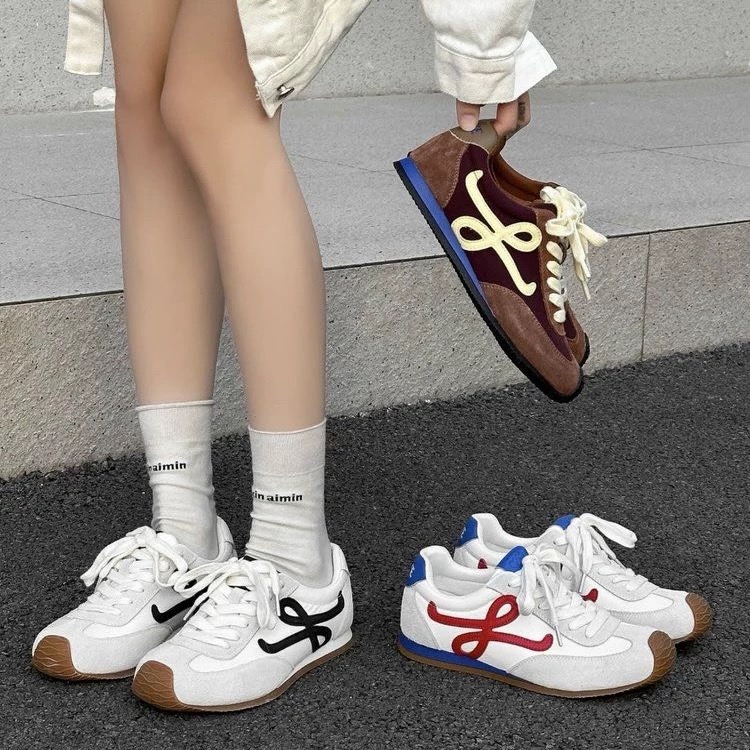 2026 New Men's and Women's Ballet Shoes Driving Shoes Suede Sports Shoes Dance Shoes Sports Shoes