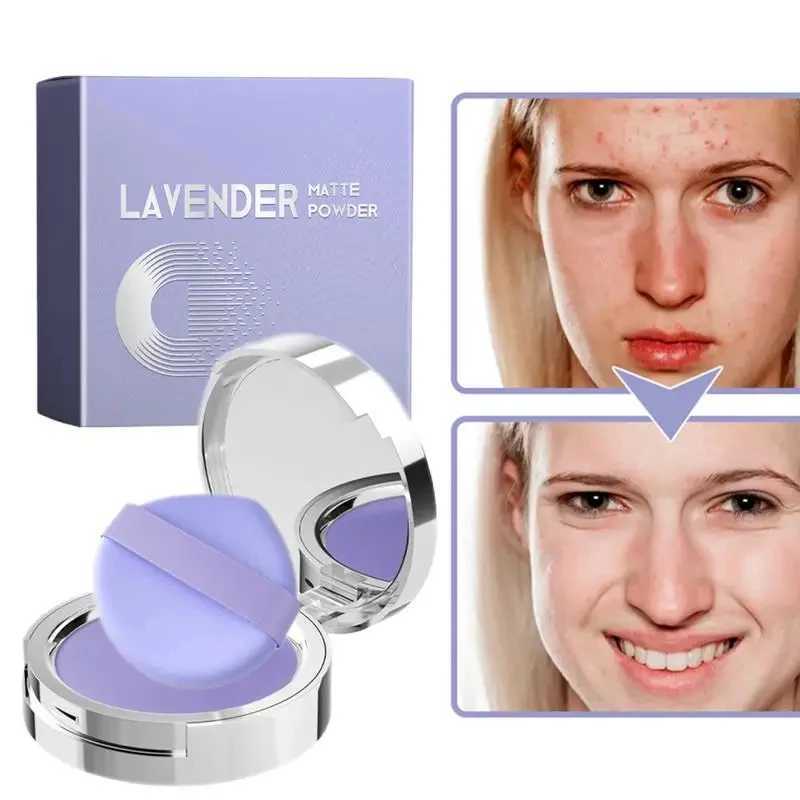 Natural powder cake long-lasting oil control facial base waterproof matte compact loose powder makeupXJ250407