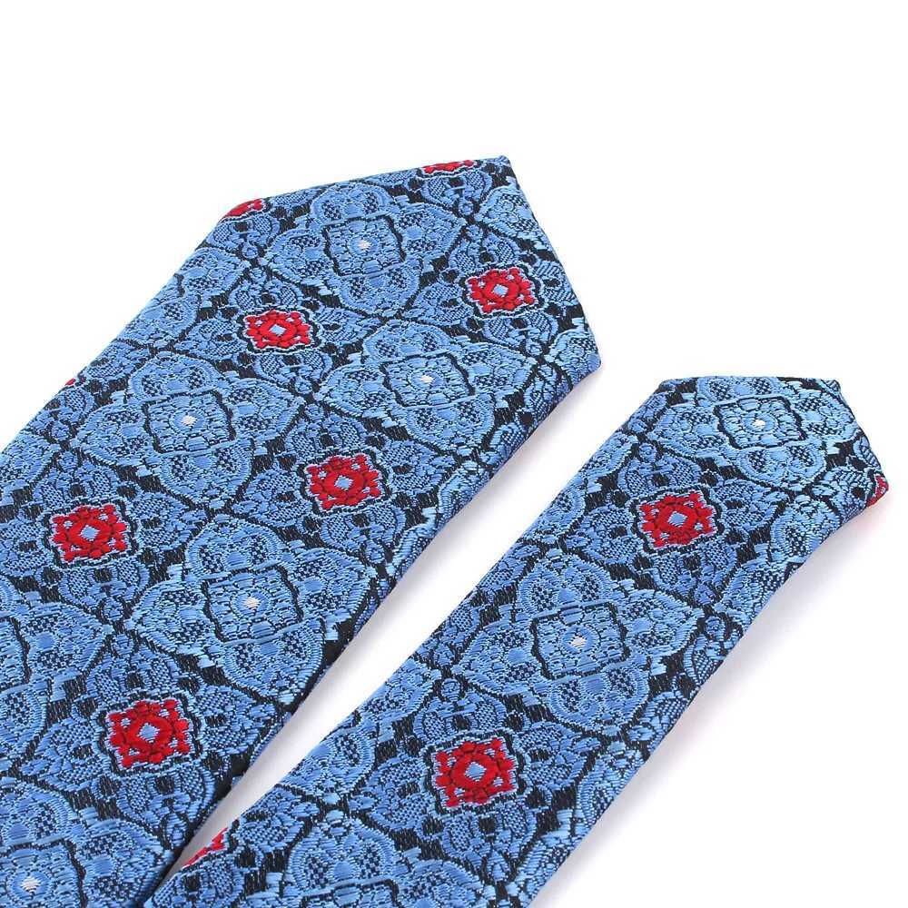 New Classic Paisley Tie For Men We Floral Woven Neck Tie For Wedding Business Suits Man Ties Jacquard Mens Necktie Gravatas X250407