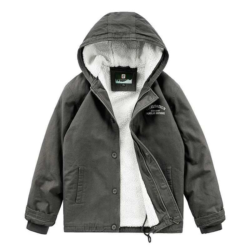 Men Hooded Winter Jackets Casual Coats High Quality Male Loose Bomber Jacket Outwear Fleece Thicker Warm Parkas Down Jackets 4XLT251107
