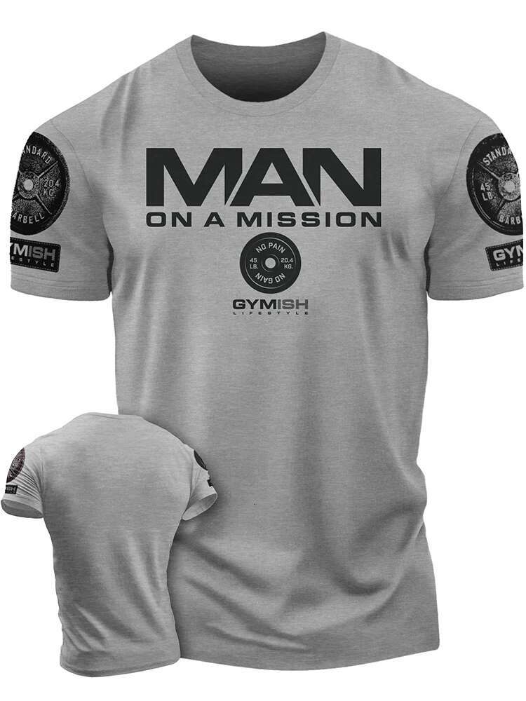 3D Printed Recover Fully Workout Funny Gym High Quality Cotton Men's Short Sleeves Muscle Man Tough Guy T-Shirt