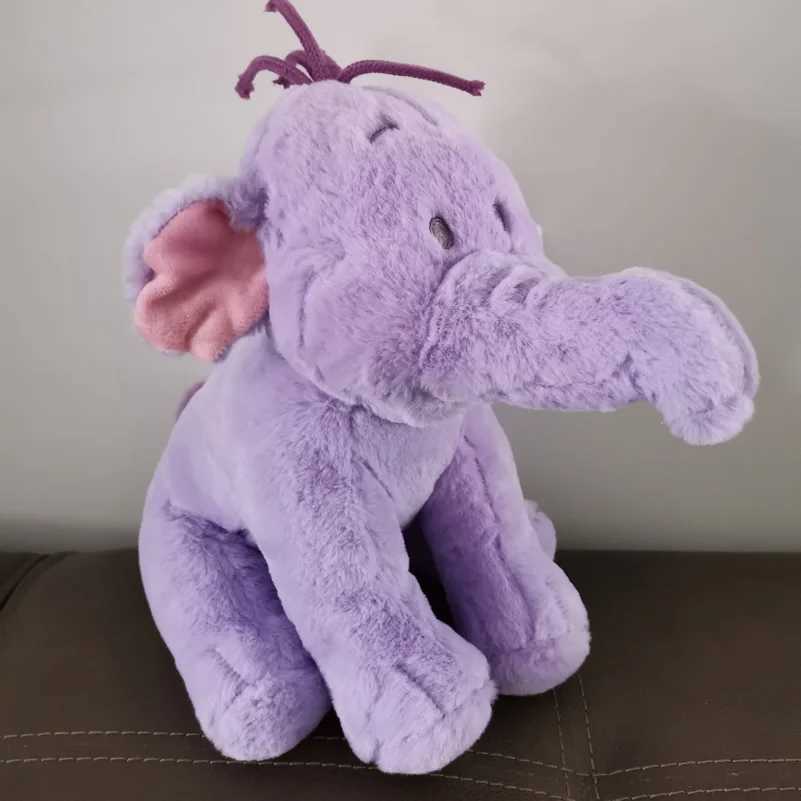 BEAST KINGDOM plush toys 26cm Pooh Friends Lumpy Heffalump Doll Cute Stuffed Animals Purple Elephant Toys For Kids Gifts C251107