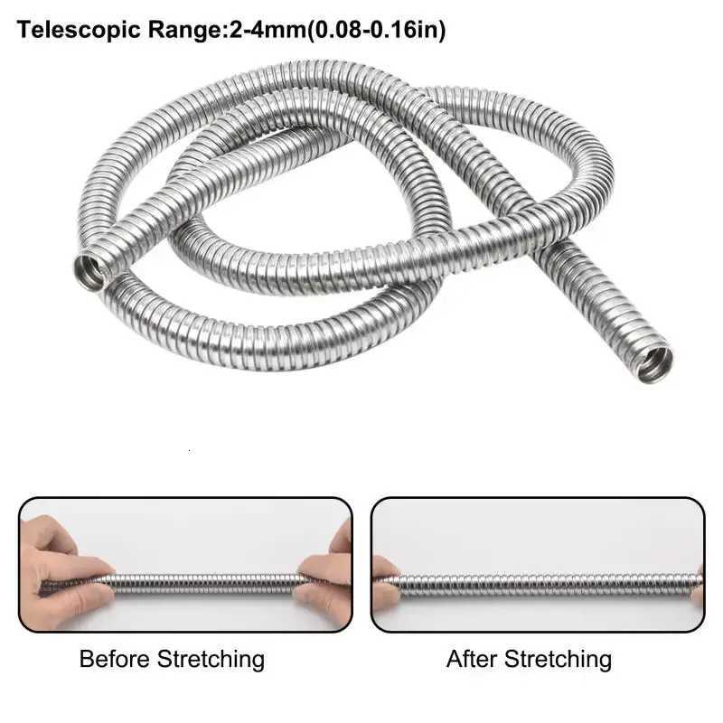 3 Meter 304SS Corrugated ible Conduit Pipe 4-20mm Inner Diameter Cable Protection Sle for Autotive Wiring hinery Y251107