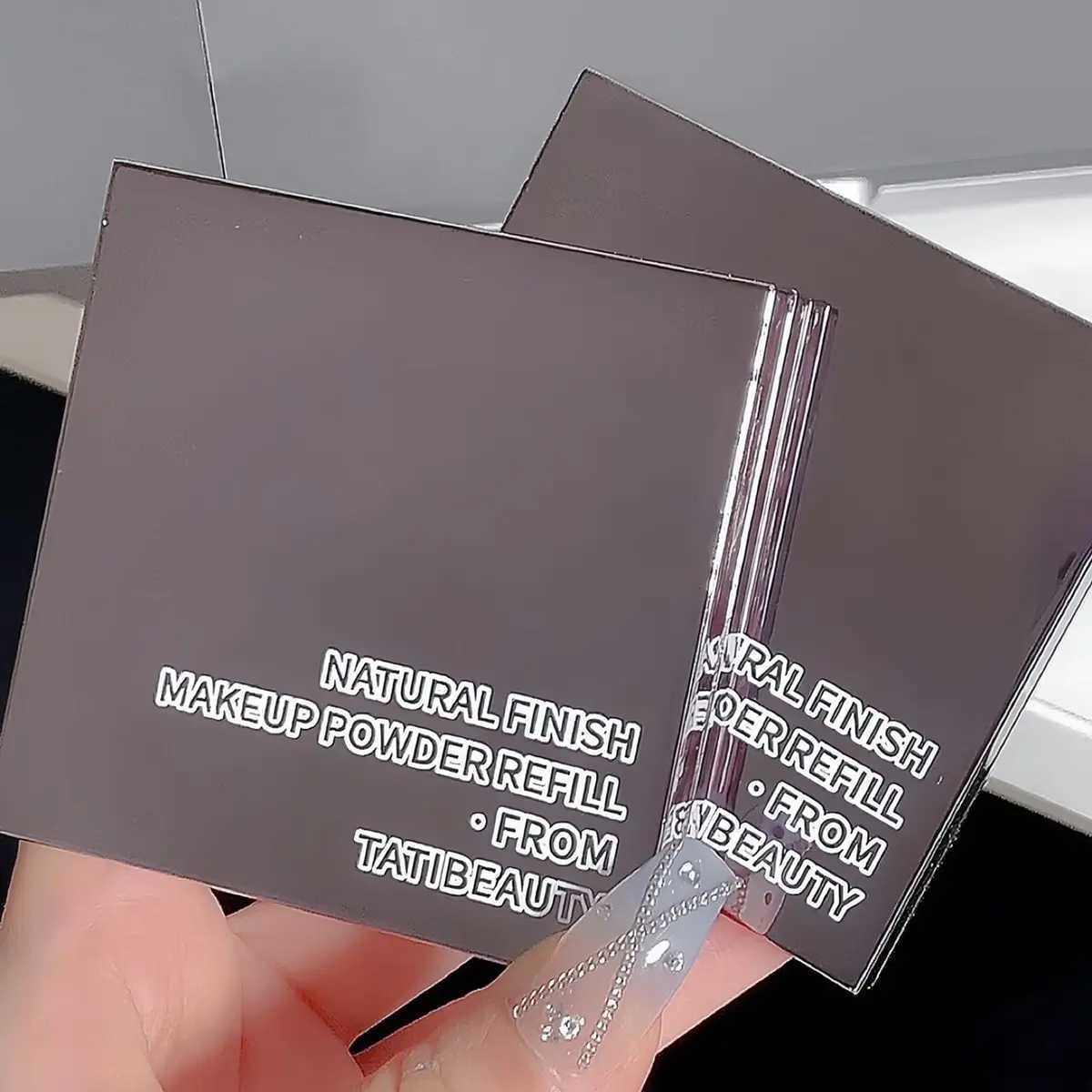 TATIBEAUTY small silver powder soft focus oil control setting powder concealer hole easy powderXJ250407