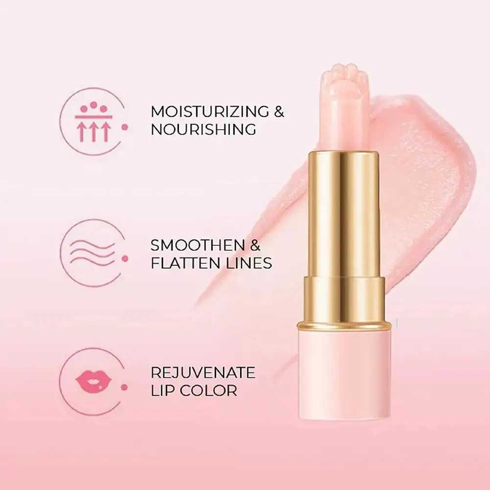 Moisturizing temperature color changing lipstick cute cat paw lipstick color changing lipstick W250407
