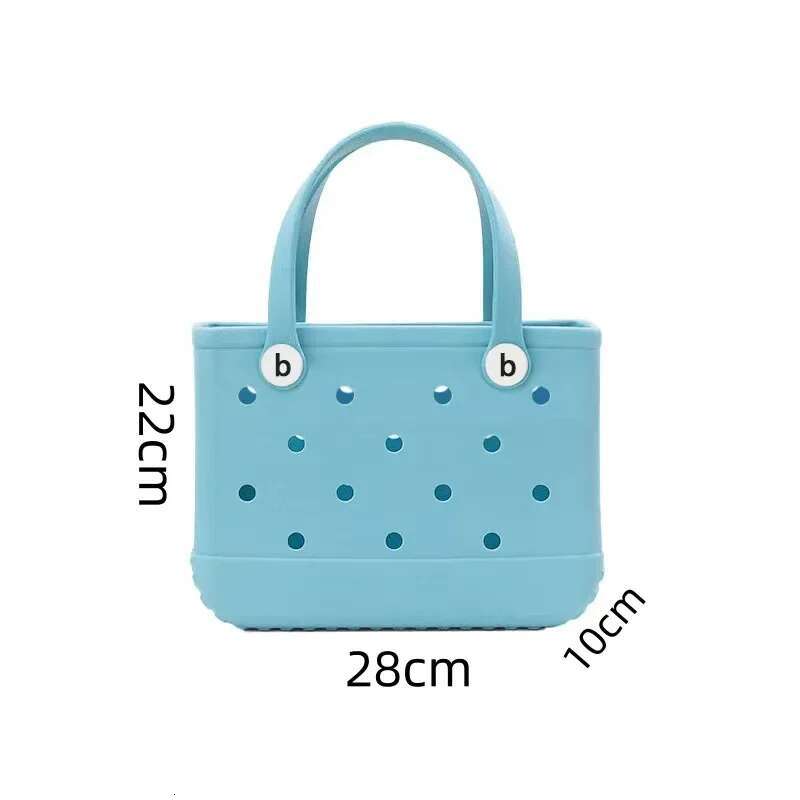 Waterproof Tote EVA Basket Child High Capacity Multi-Purpose Handbag Fashion Kid Beach Storage Bag
