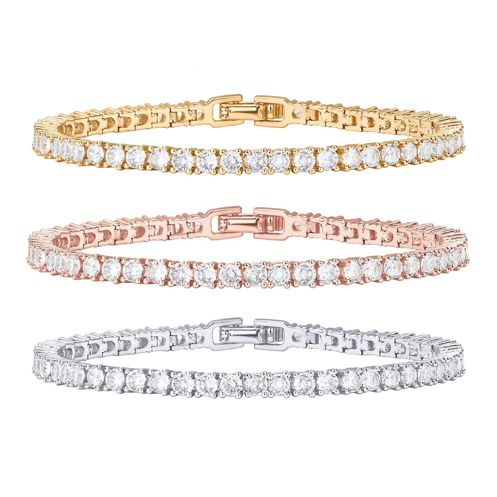 4.0mm Full Dia Chai Single Row Tennis Bracelet Handpiece