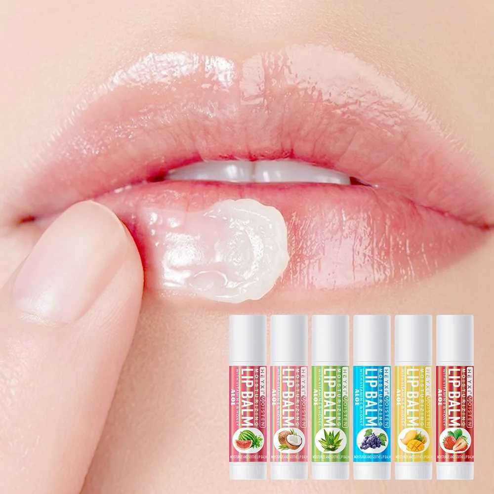 Multi fruit flavor moisturizing basic lipstick set makeup lipstick daily care men and women lipstick 6 piece set cosmetics W250407