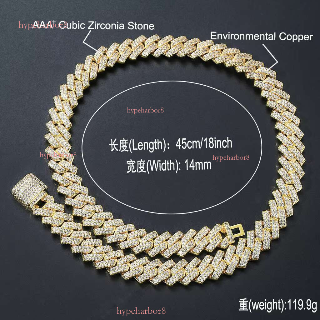 Perfect quality stainless steel Cuban chain necklace with thick design for men