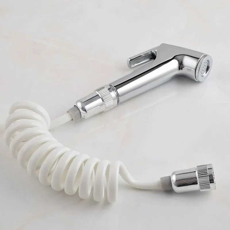 Handheld Water Toilet Bidet Sprayer ible Spring Shower Hose tube Telephone Line soft Hoses bathro Accessories Y251107