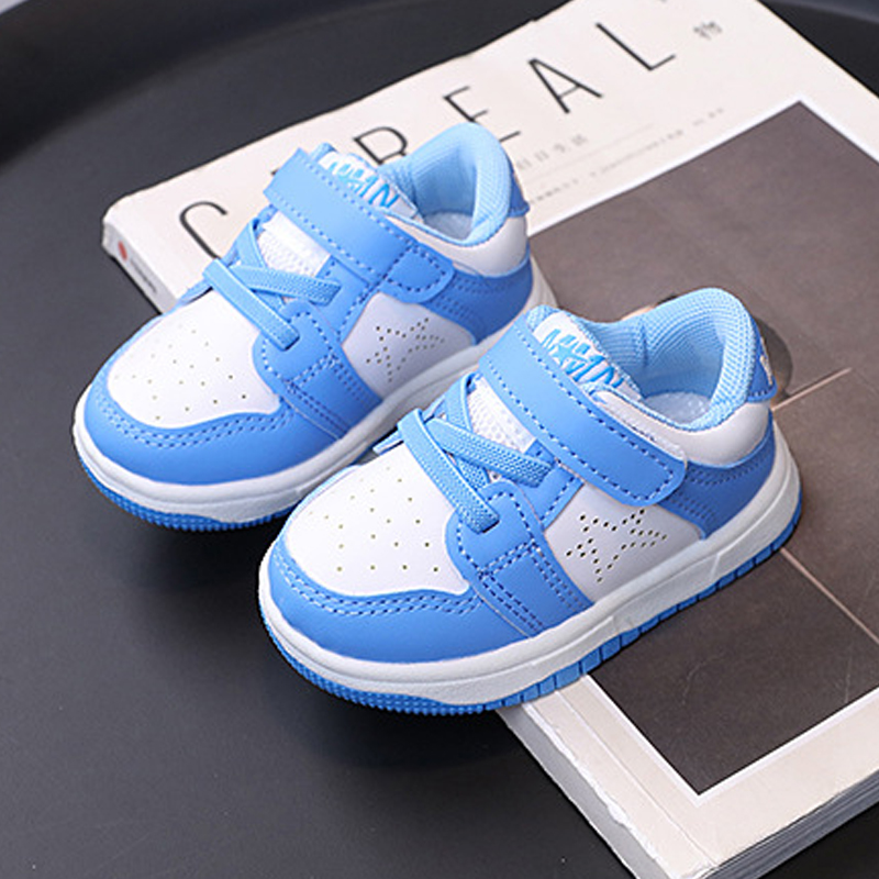 2025 Children Sports Shoes Kids Shoe for Girls Soft Soled Casual Board Shoes Walkfashion Silvery Black White Red Purple Casual Sneaker Toddler Boy Sho