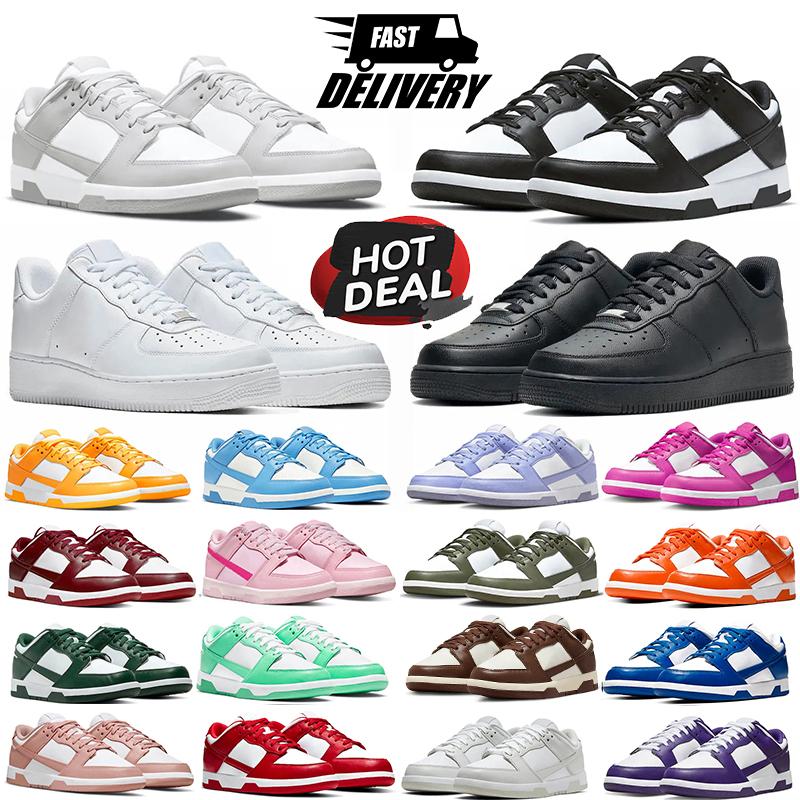 one designer shoes men women 1 Low Plate forme sneakers Triple White Black Flax Utility Red Pale Ivory Pastel mens trainers shoes casual shoes