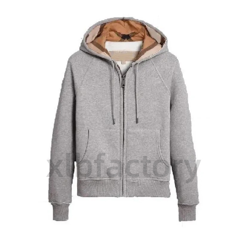 Men's Hoodies British Style Hooded Women's Hoodie Spring And Autumn Zipper Jacket Casual Sweatshirts Women Cardigan Designer Clothing Asian S-5XL