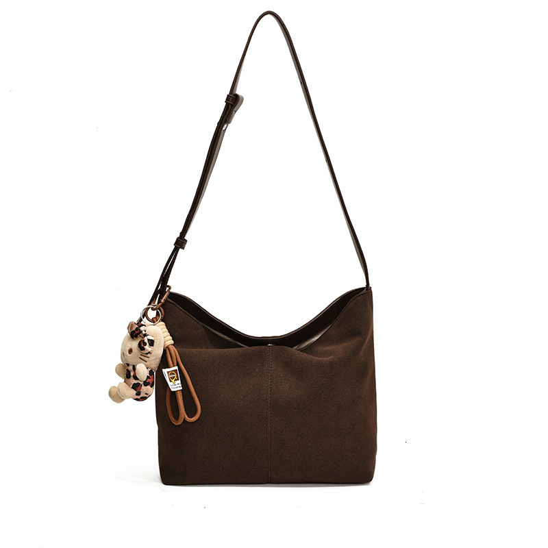 2025S Designer Women S Bag Matte Women Large Capacity New Autumn Simple Shoulder Crossbody Bag Commuting Tote Bag For Work