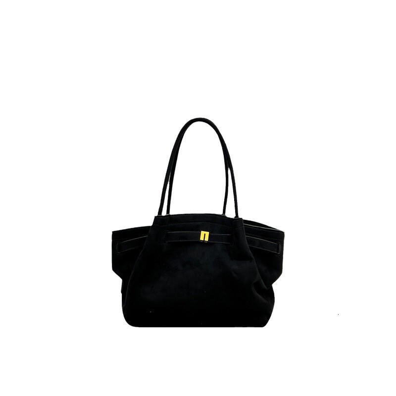 2025S New Model Designer Niche Texture Women S Ground Veet Dumpg Tote For Women Hand Held Single Shoulder Crossbody Bag Totebag