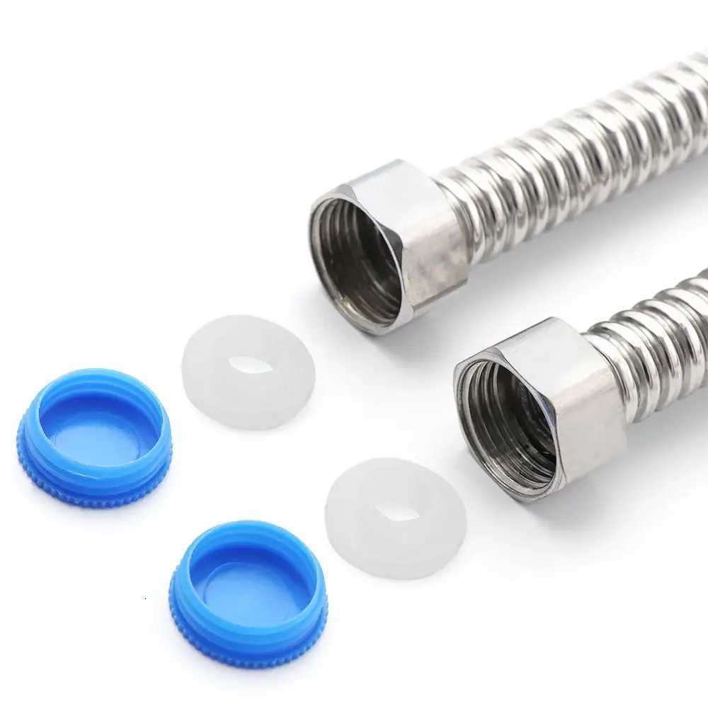 10/30/40/50/60cm Bathro Faucet Toilet Hose Stainless Steel Corrugated Pipe Heater Connector Plumbing Supply Hose Water Tube Y251107