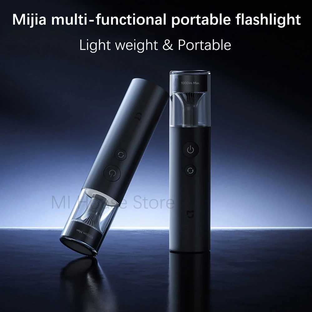 Xiaomi Mijia Flashlight Multi Functional 4in1 Rechargeable 3100mAh 1000 lumen IP65 Waterproof Emergency Light OutdoorW251106