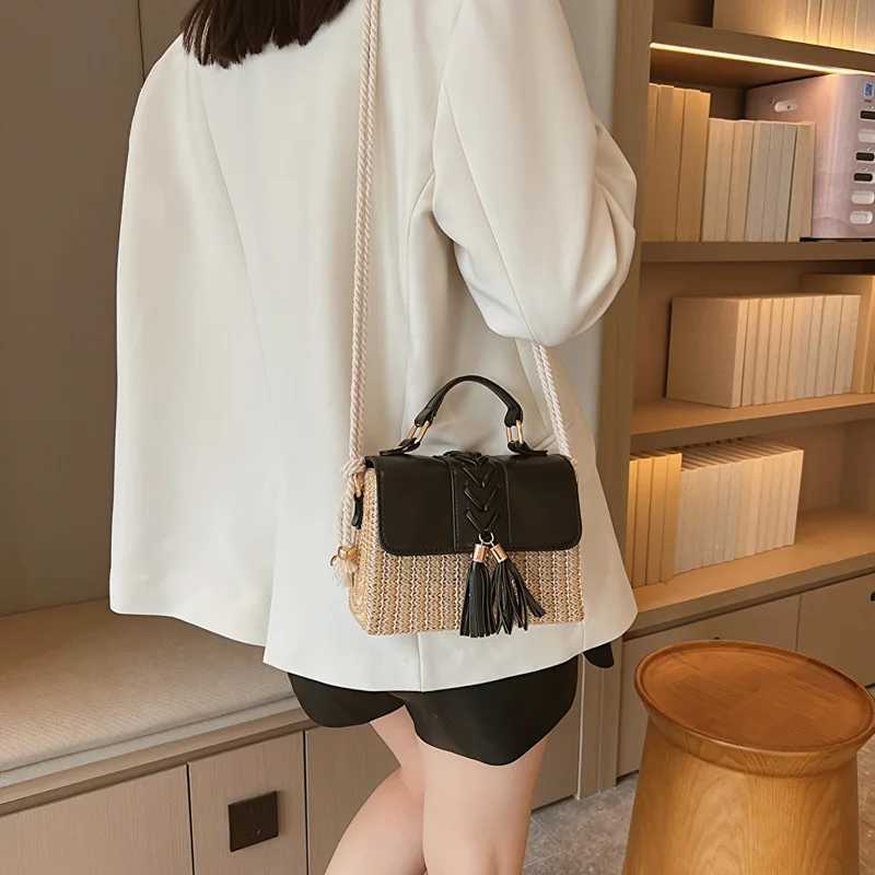 2025 Spring Womens Bag Trendy Small Square Crossbody Purse Fashionable Minimalist Beach Tote Stylish Niche Shoulder BagW251107