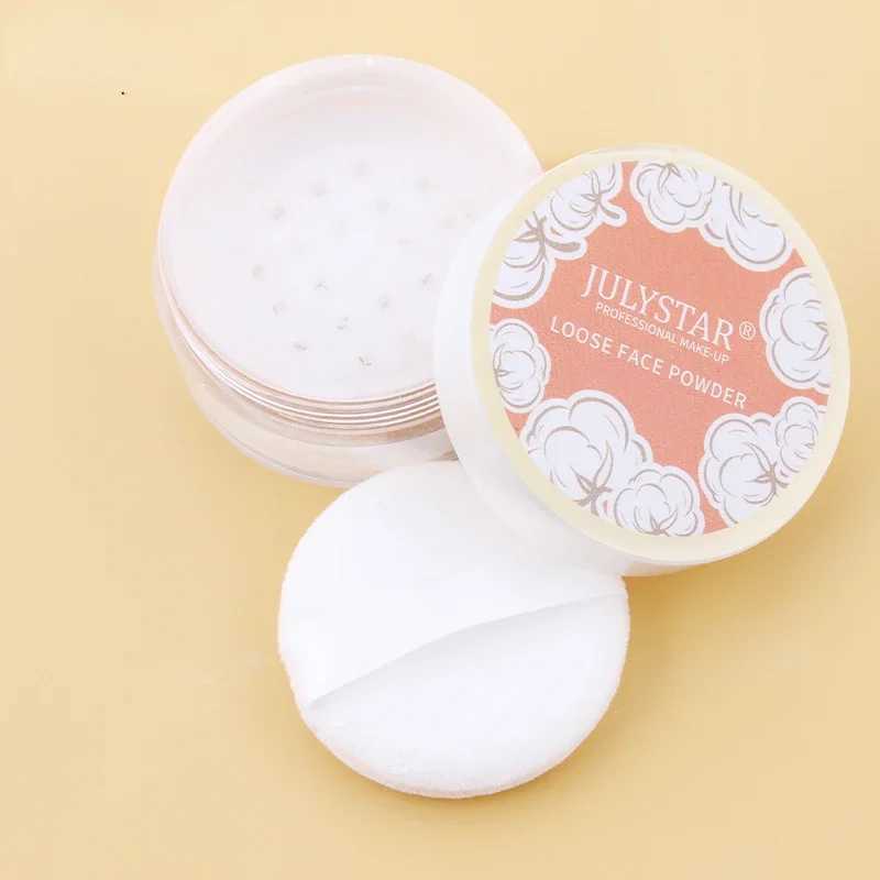 Mini makeup facial powder anti water surface powder used for setting or foundation matte finish compact facial powder pad foundationXJ250407