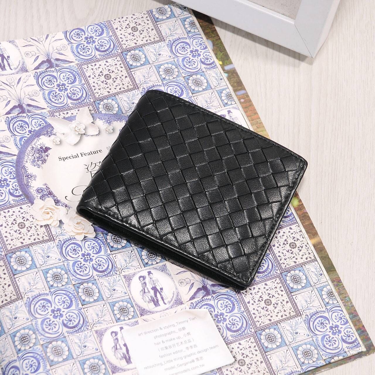 free shipping designer bags New Men's Genuine Leather Bag Lambskin Hand Woven Card Business Casual Ticket Holder Wallet Men