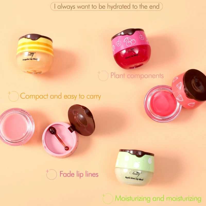 Honey Lip Sleep facial mask Night Sleep Maintenance Moisturizing Lip Gloss Bleaching Cream Nourishing Lip Care 5.5g W250407