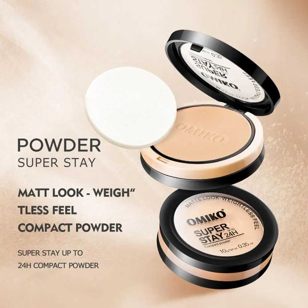 Oil control facial pressing powder waterproof durable fully covered loose powder lightweight invisible matte finish powderXJ250407