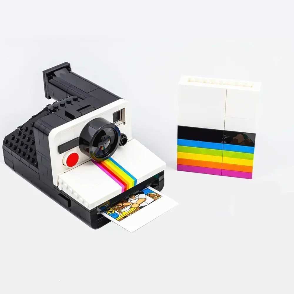 Designer Creative Retro CAMERA OneStep Classic Toys Display Idea Model Building Blocks Bricks Christmas Gift Y251107
