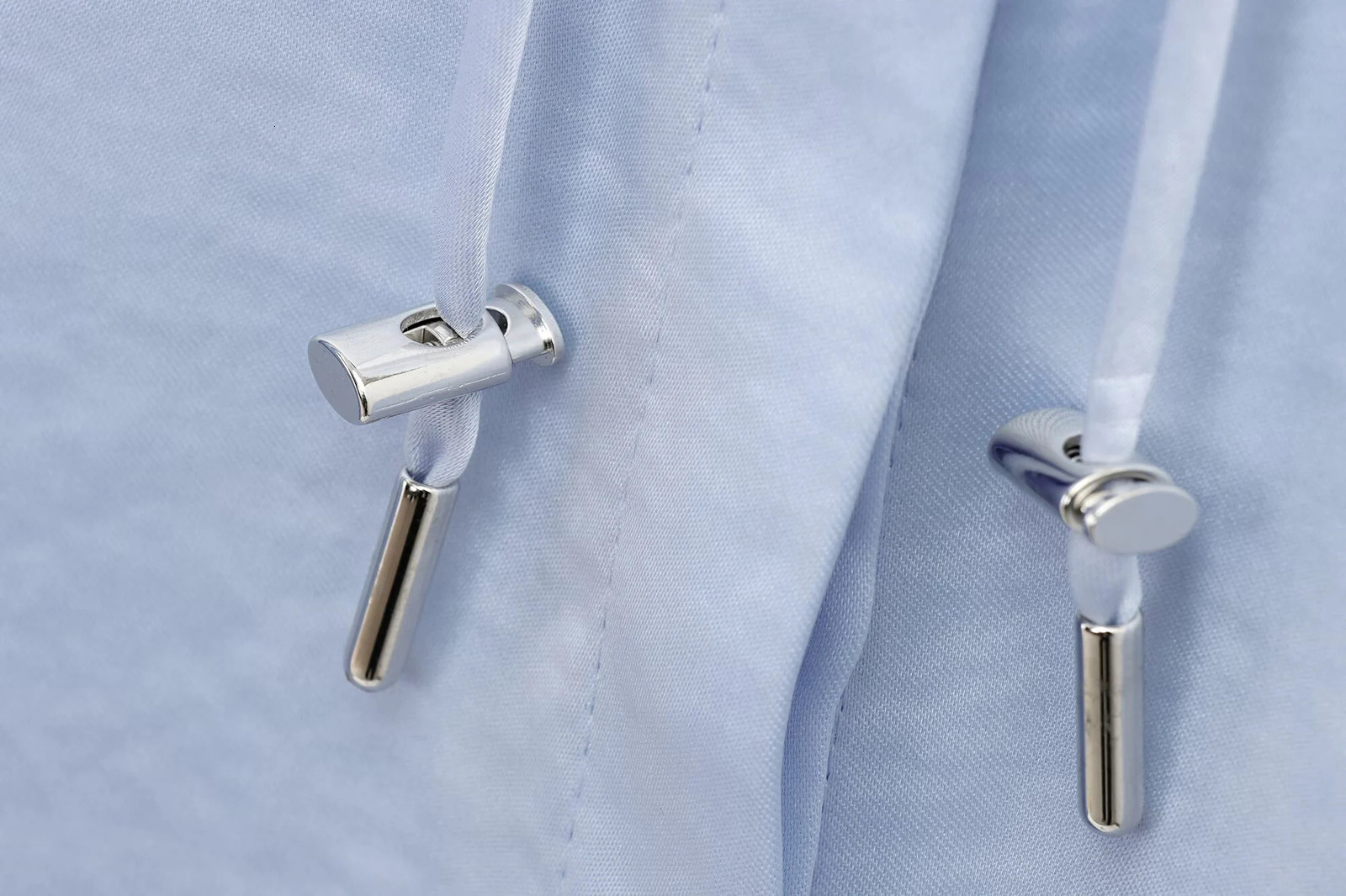 European and American Spring Womens Casual Style Simple Long Sleeve Hooded Silk Texture Shirt 250407