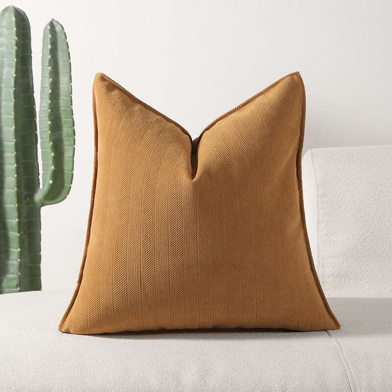 2025 New Xuaiai Chenille Herringbone Edge Sofa One Piece Dropshipping Pillow Cushion Cover