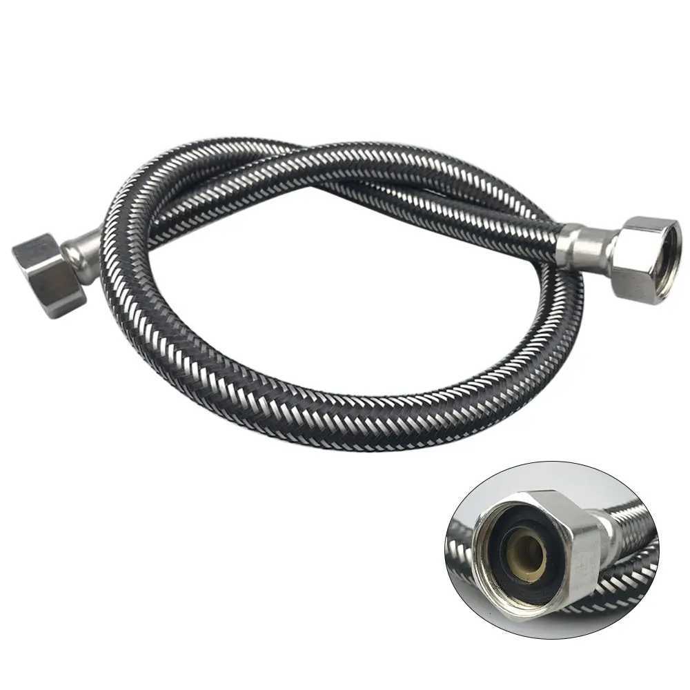 50cm Stainless Steel Bathro Kitchen Water Heater Hose ible Shower Hose Heater Water Plumbing Pipe Hose For He Hotel Y251107