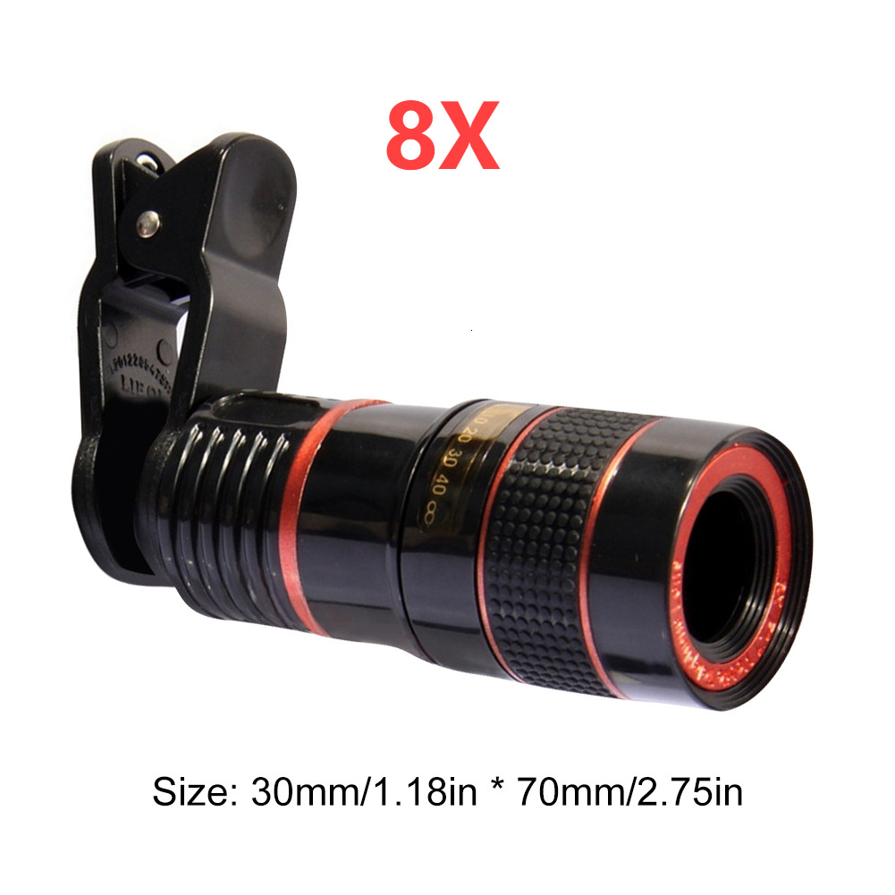 Mobile Phone Lens Cell Phone Fish Eye Lenses Phone Lens Kit Super Wide Angle Super Macro HD Camera Camera Telephotoe Lens Kits