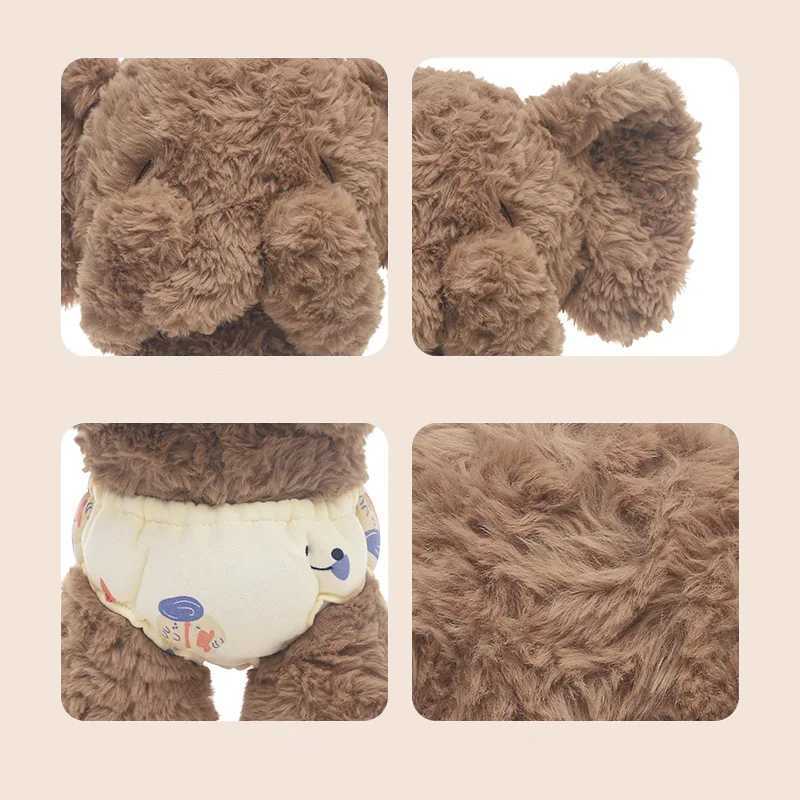 35cm Appease Baby Elephant Plush Toys Companion Elephant Plush Toys Shy Elephant Cartoon Animal Doll Children Birthday Gift C251107